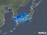 2019年10月18日の雨雲レーダー