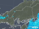 2019年10月21日の広島県の雨雲レーダー