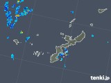 2019年10月21日の沖縄県の雨雲レーダー