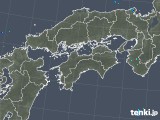 2019年10月22日の四国地方の雨雲レーダー