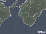 雨雲レーダー(2019年10月22日)