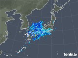 2019年10月24日の雨雲レーダー