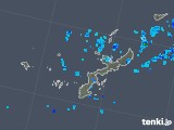 2019年10月24日の沖縄県の雨雲レーダー