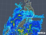 2019年10月25日の東北地方の雨雲レーダー