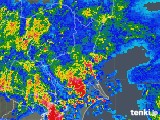 雨雲レーダー(2019年10月25日)