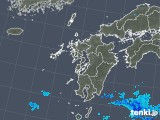 2019年10月27日の九州地方の雨雲レーダー
