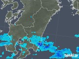 2019年10月28日の宮崎県の雨雲レーダー