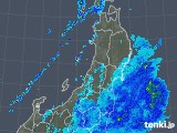 2019年10月29日の東北地方の雨雲レーダー