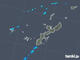 2019年10月29日の沖縄県の雨雲レーダー