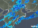 2019年12月02日の三重県の雨雲レーダー