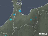 2019年12月11日の富山県の雨雲レーダー