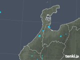 2019年12月11日の石川県の雨雲レーダー