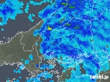 2019年12月17日の広島県の雨雲レーダー