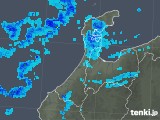 2019年12月23日の石川県の雨雲レーダー