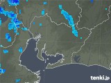 2019年12月27日の愛知県の雨雲レーダー