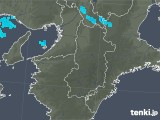 2019年12月29日の奈良県の雨雲レーダー