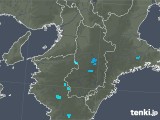 2019年12月31日の奈良県の雨雲レーダー