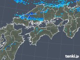 2020年01月08日の四国地方の雨雲レーダー