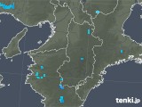 2020年01月08日の奈良県の雨雲レーダー