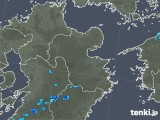 2020年01月08日の大分県の雨雲レーダー