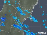 2020年01月09日の宮城県の雨雲レーダー