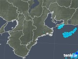 2020年01月12日の三重県の雨雲レーダー