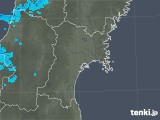 2020年01月12日の宮城県の雨雲レーダー