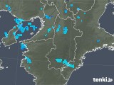 2020年01月15日の奈良県の雨雲レーダー