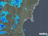 2020年01月21日の宮城県の雨雲レーダー