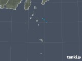 2020年01月24日の東京都(伊豆諸島)の雨雲レーダー