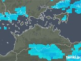 2020年01月25日の香川県の雨雲レーダー