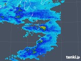 2020年01月27日の東京都(伊豆諸島)の雨雲レーダー