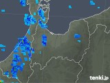 2020年01月29日の富山県の雨雲レーダー