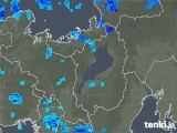 2020年01月29日の滋賀県の雨雲レーダー