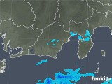 2020年02月03日の静岡県の雨雲レーダー