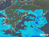 2020年02月07日の高知県の雨雲レーダー