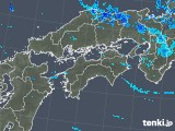 2020年02月10日の四国地方の雨雲レーダー