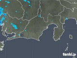 2020年02月10日の静岡県の雨雲レーダー