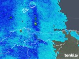 2020年02月12日の鳥取県の雨雲レーダー