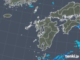 2020年02月14日の九州地方の雨雲レーダー