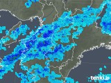 2020年02月14日の奈良県の雨雲レーダー