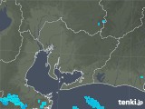 2020年02月15日の愛知県の雨雲レーダー