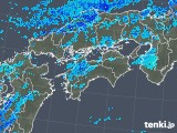 2020年02月17日の四国地方の雨雲レーダー