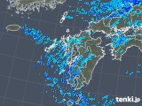 2020年02月17日の九州地方の雨雲レーダー