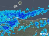 2020年02月17日の鳥取県の雨雲レーダー