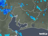 2020年02月18日の愛知県の雨雲レーダー