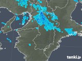 2020年02月18日の奈良県の雨雲レーダー