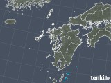 2020年02月21日の九州地方の雨雲レーダー