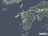 2020年02月22日の九州地方の雨雲レーダー