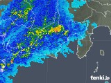 2020年02月22日の静岡県の雨雲レーダー